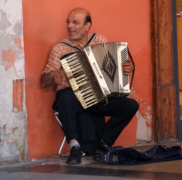 The Accordion Player