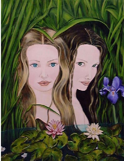 Nymphaea and Iridaceae