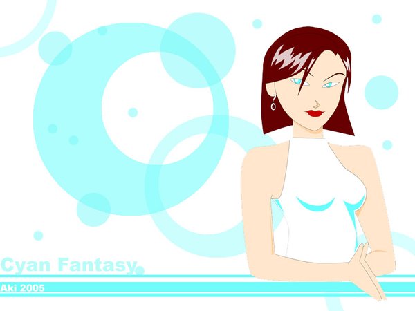 cyan fantasy