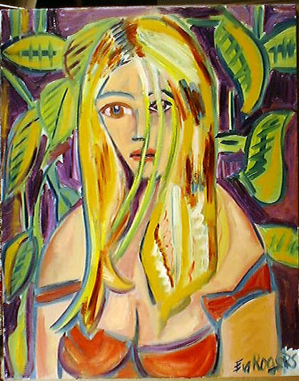 portrait of a young woman