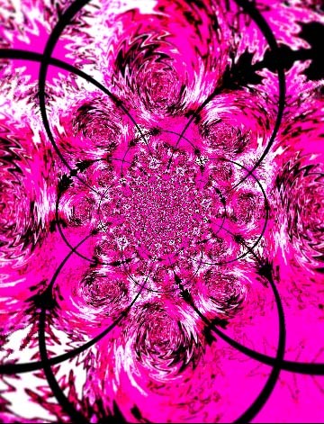 its all hot pink now