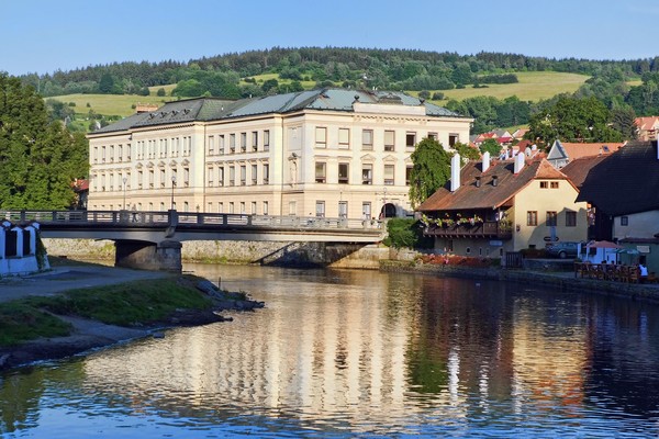 Cesky Krumlov and the Vltava