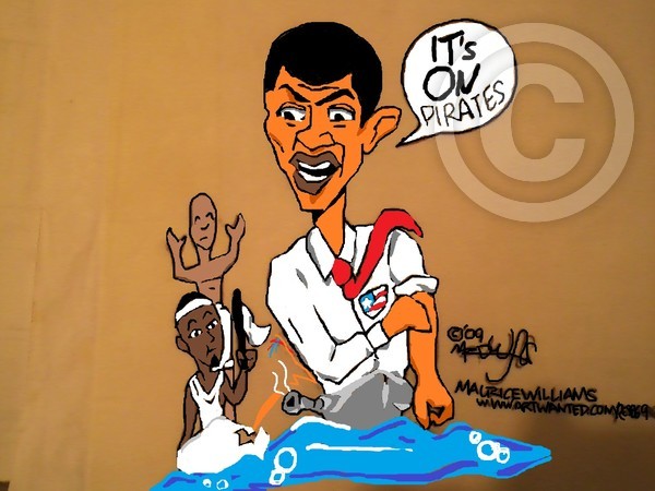 OBAMA VS PIRATES