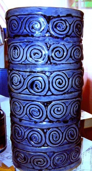 coil vase large