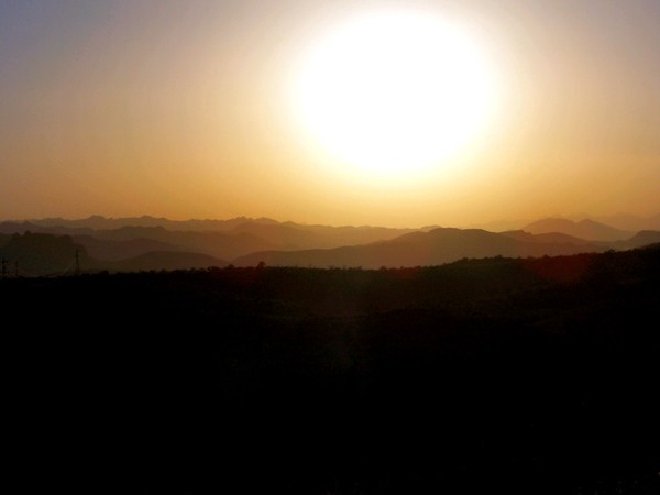 Sunset in the Arizona Desert