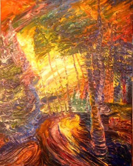 Forest after Emily Carr