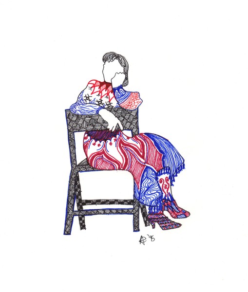 Lady in Chair