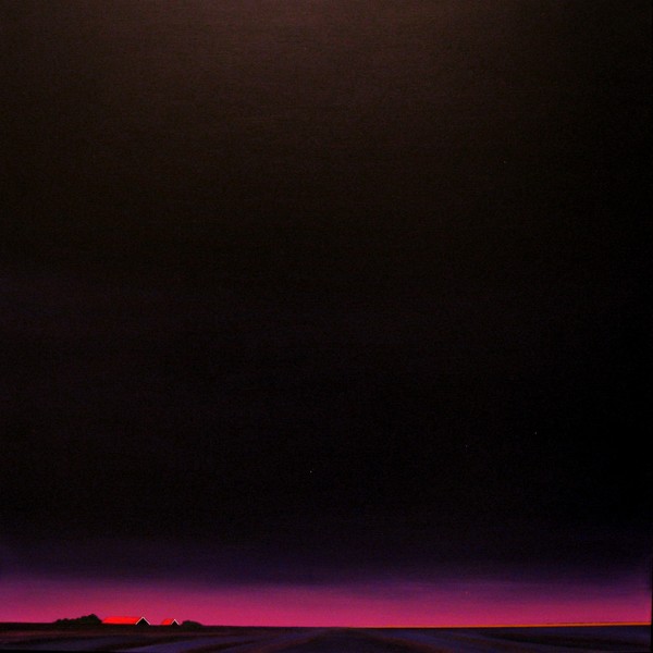 The start of a purple night
