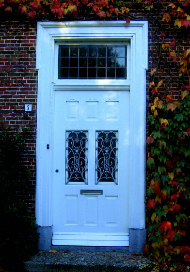 my frontdoor in autumn