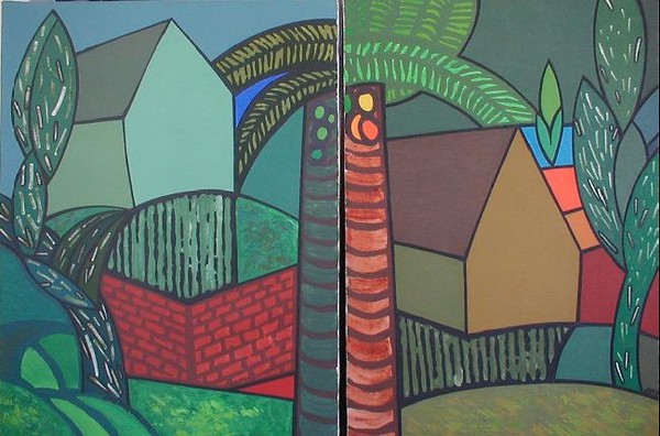 Diptych Country House