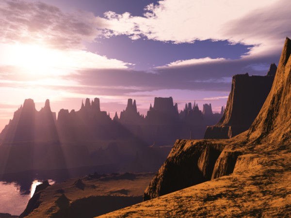 Key Canyon Sunset
