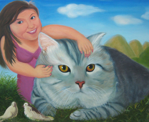 Large cat