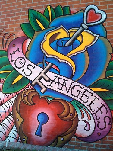 ed hardy banner mural