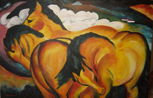 Little Orange Horses 2