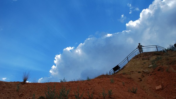 Looking up-out of Bryce Canyon, UT