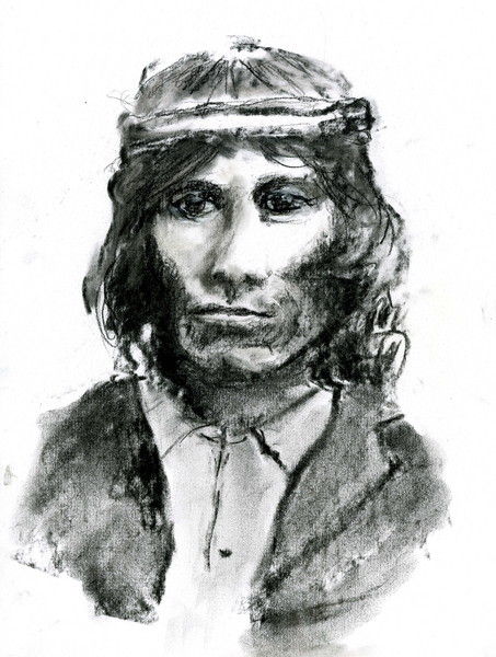 Youth (in Charcoal)
