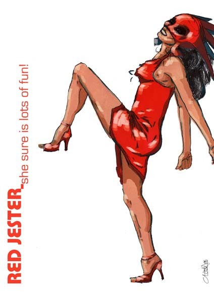 Red Jester, she sure is lots of fun!