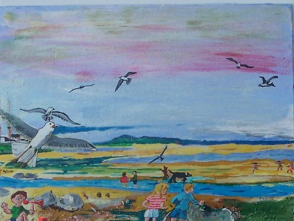 Sandymount Strand,Dublin