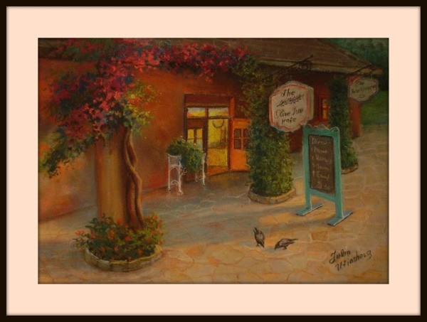 Summer cafe.