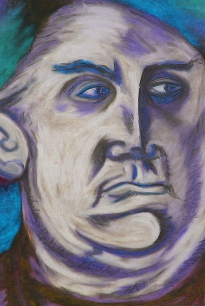 ogre, blue