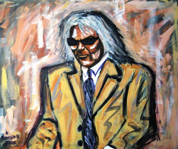 Portrait of Dad in Yellow