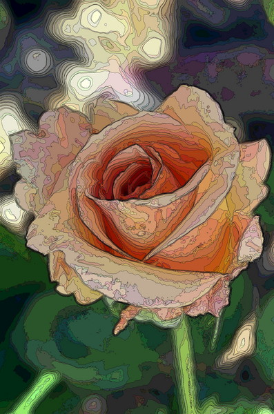 Contoured Flower