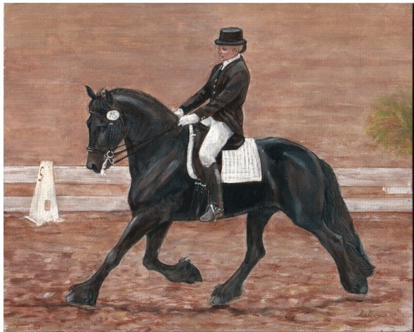 Sjolling  (Friesian Horse)