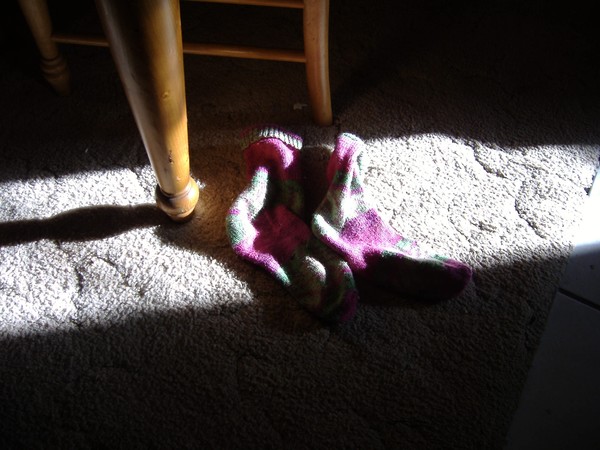 Sunlight on Socks