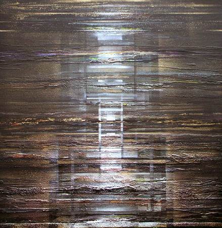 North Sea Oil rig Ghost Series no7a