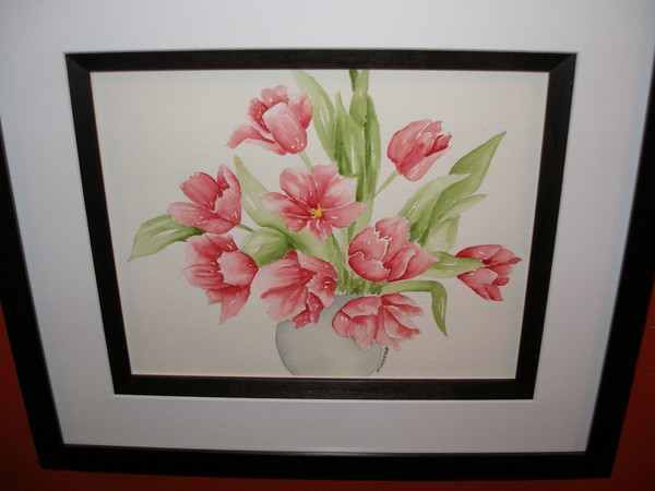 Red tulips