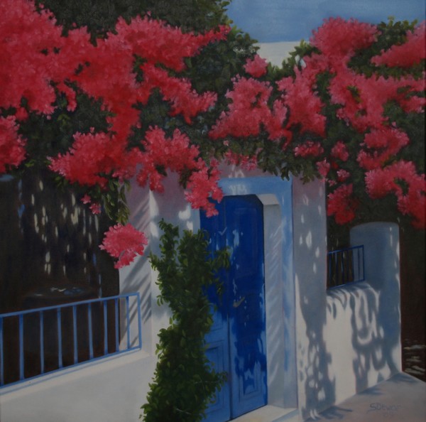Santorini Doorway