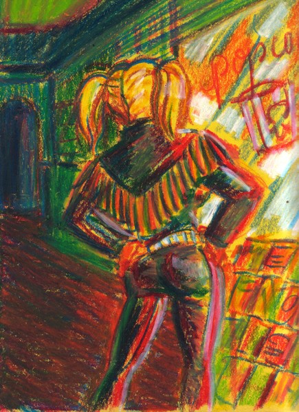 Video Store Biker