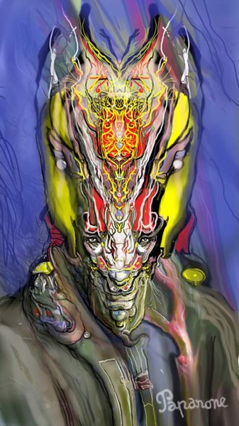 portrait of an alien
