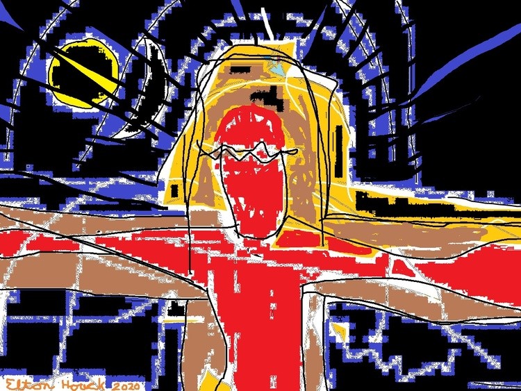 my SAVIOR LIVES,,(C) 2020 ELTON HOUCK