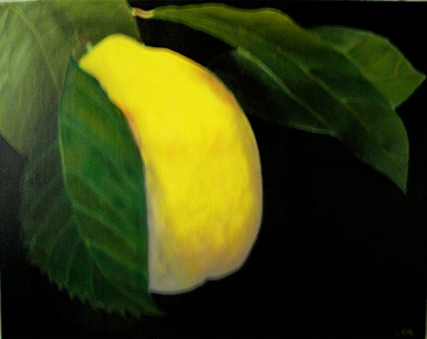 LEMON WITH LEAF