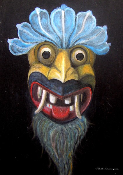 Traditional Mask Sri Lanka (Gara devil)