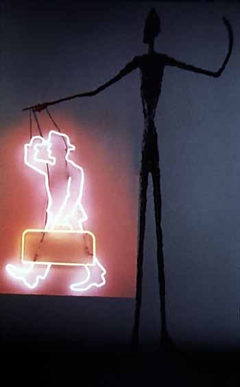 Giacometti Neon