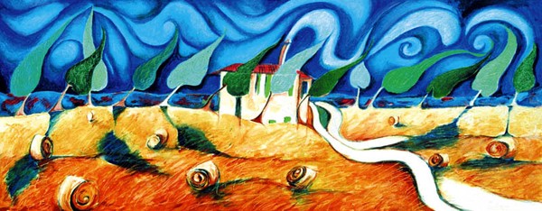 Tuscan farm in Pienza