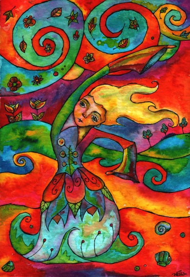 Dance in Coloured Wind
