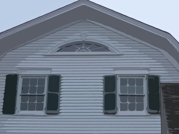 WHITE CLAPBOARD