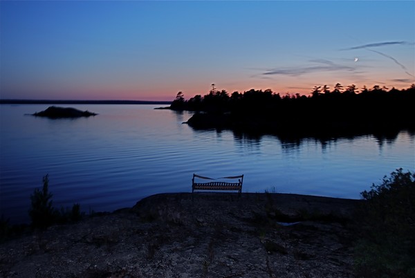 night waterscape