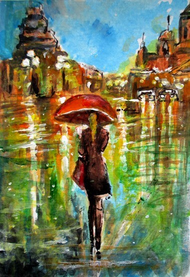 Rain Fantasy aceo