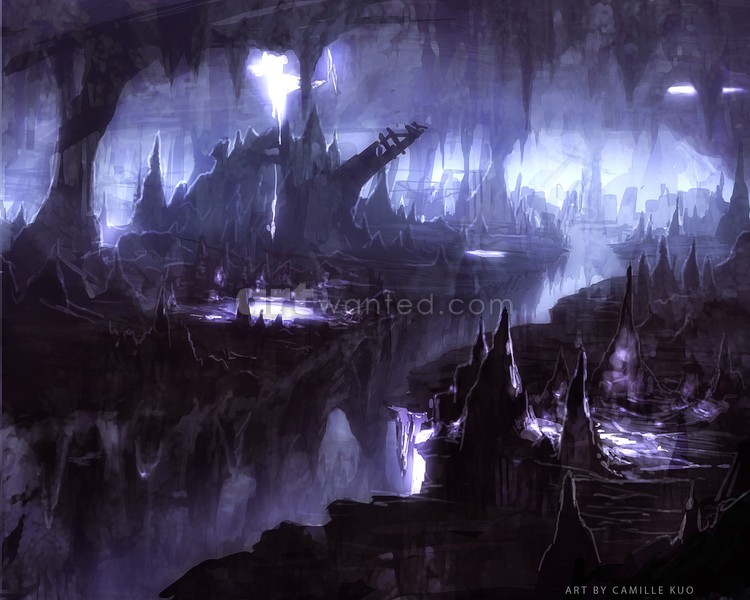 stalactite cave