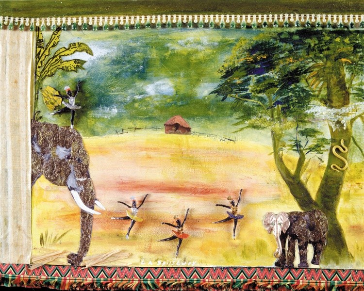 Jungle Swans