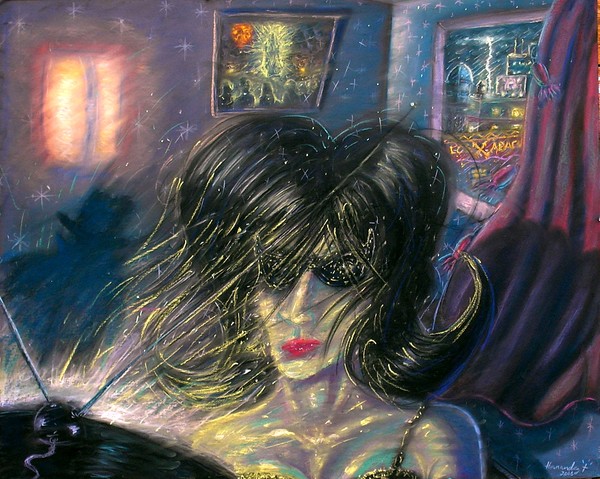 'Divina Sombra' (Divine Shadow') c'07(unframed)