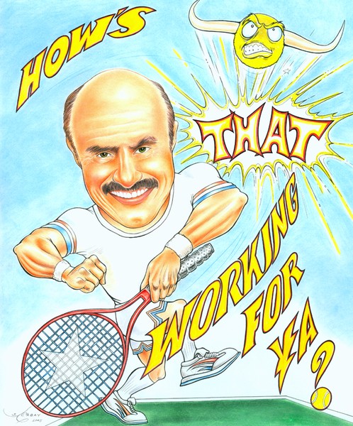 Dr. Phil's tennis statement