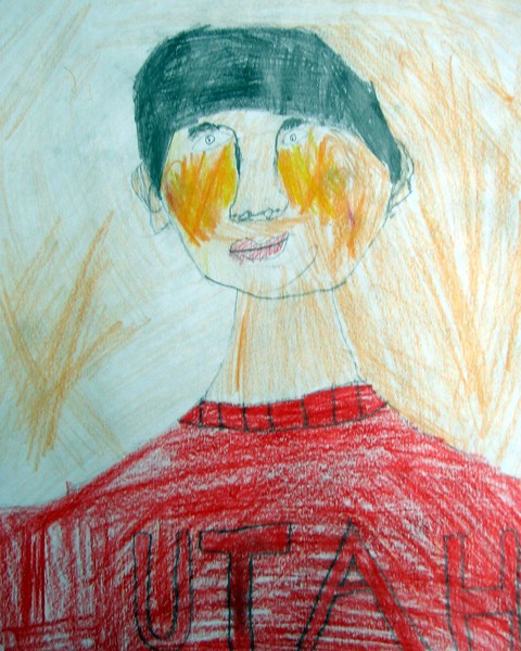Self Portrait - Erik age 9