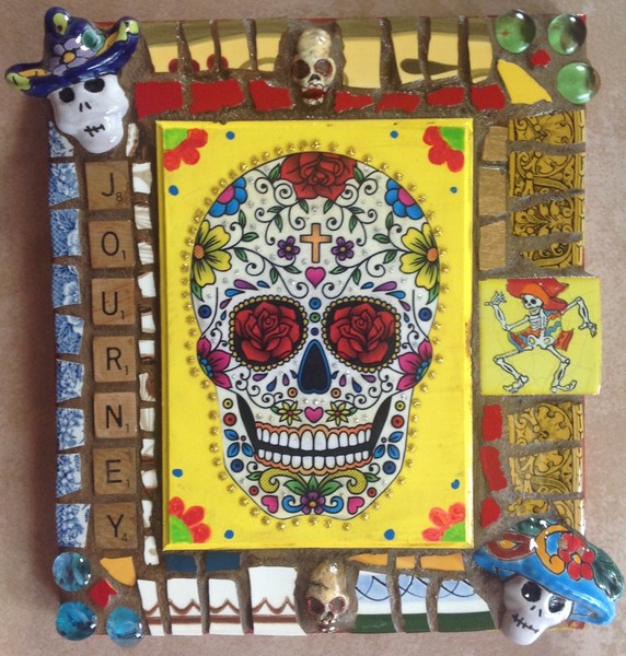 Mosaic wall panel