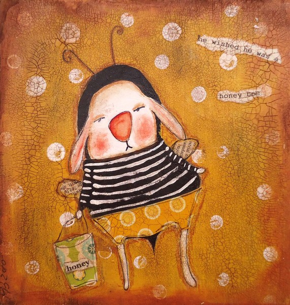 He wished he was a honey bee