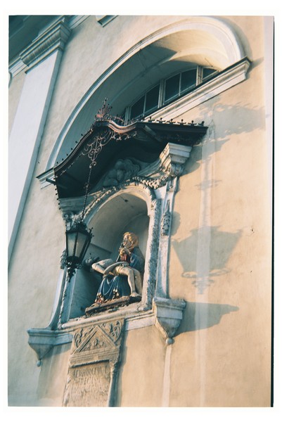 The St. Nicholas cathedral - detail - Ljubljana